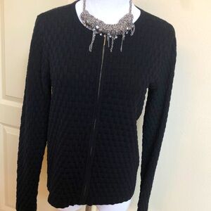Ann Taylor Factory Zip up sweater